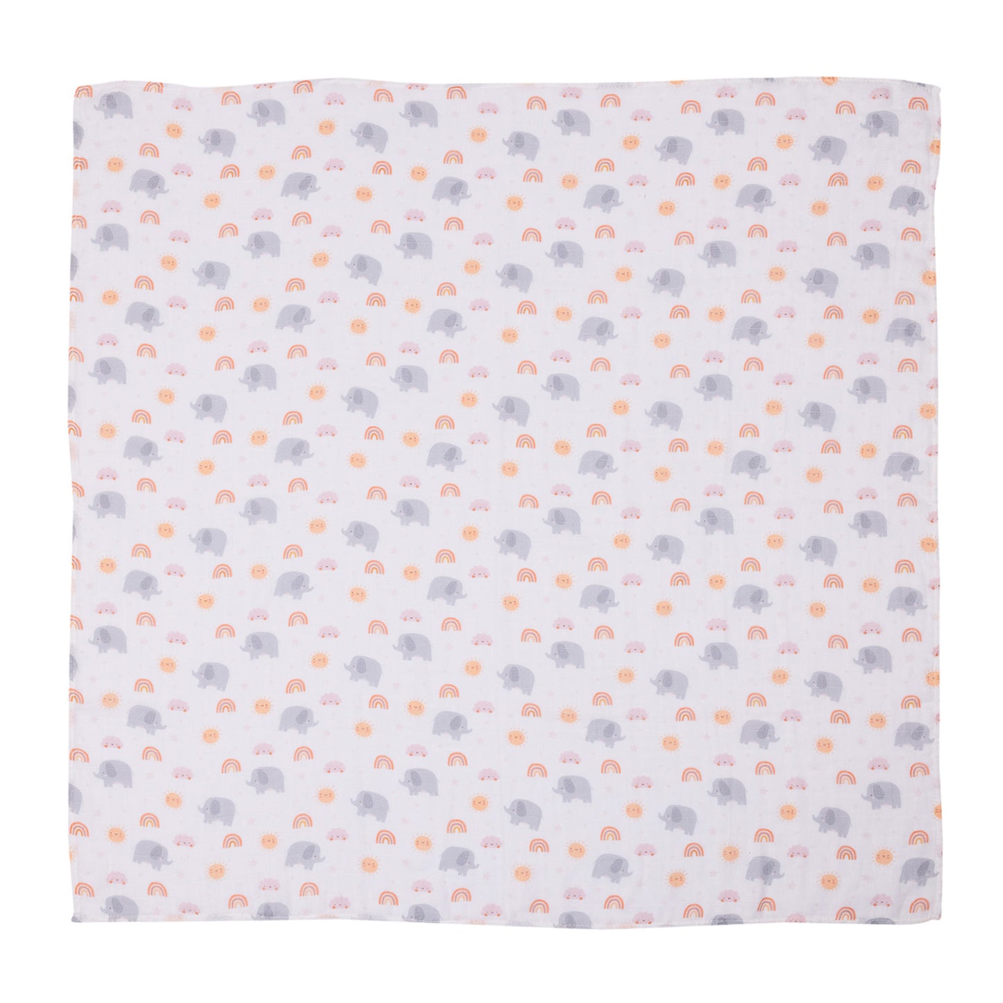 Ellie Elephant Muslin Wrap