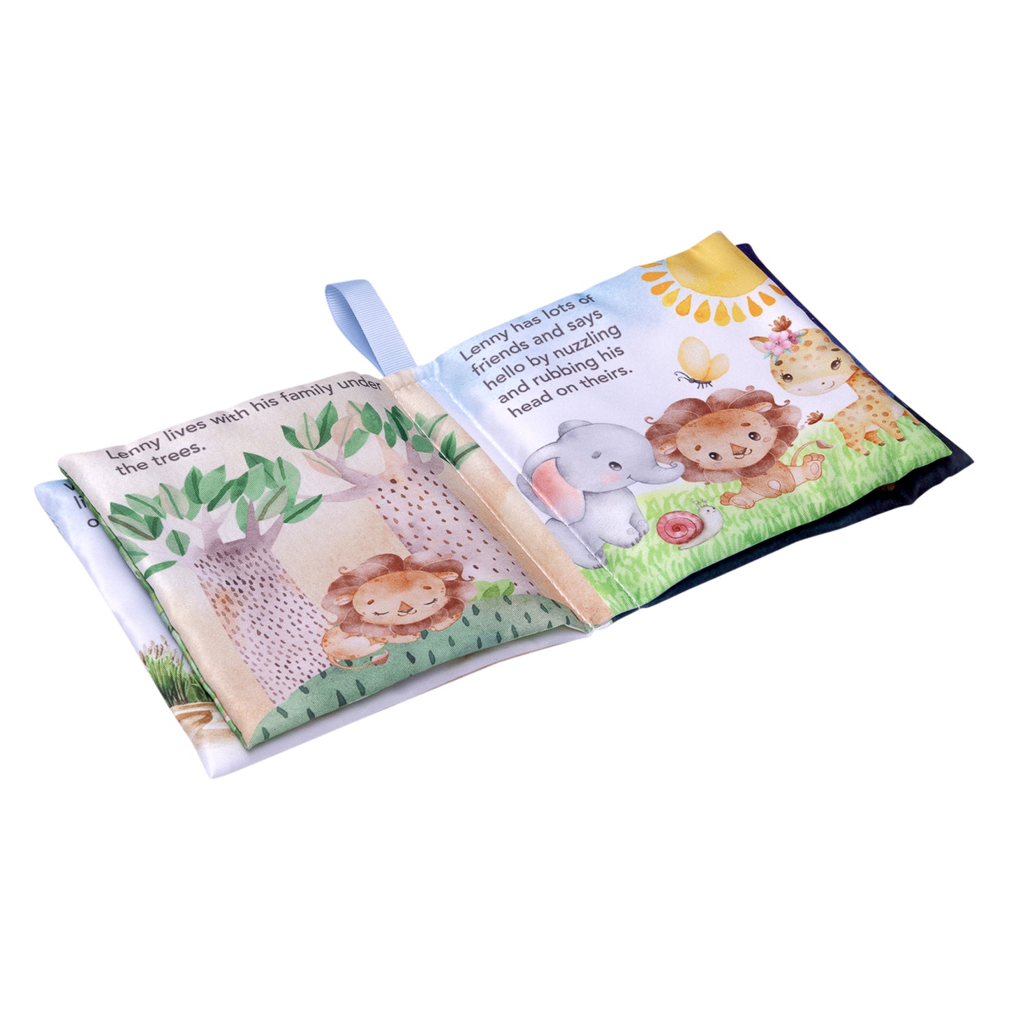 Lenny the Lion Cloth Book