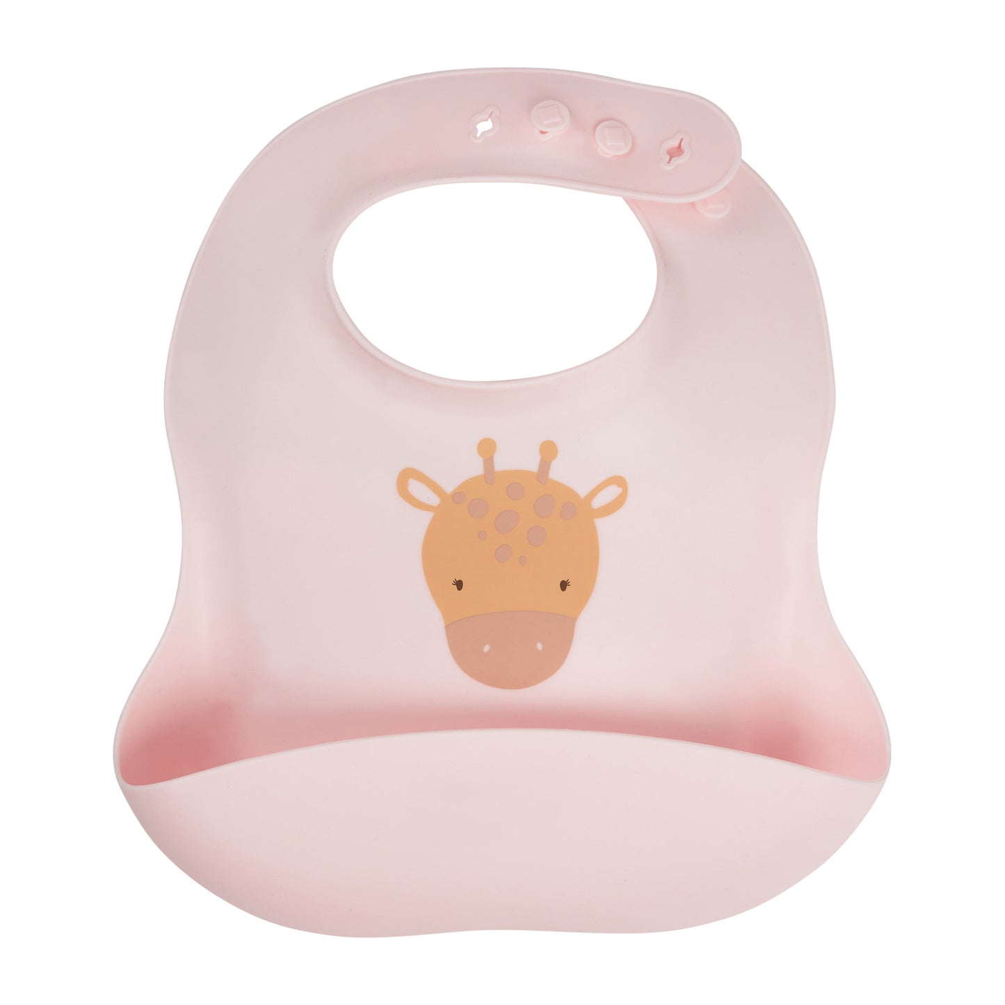 Gigi Giraffe Silicone Bib