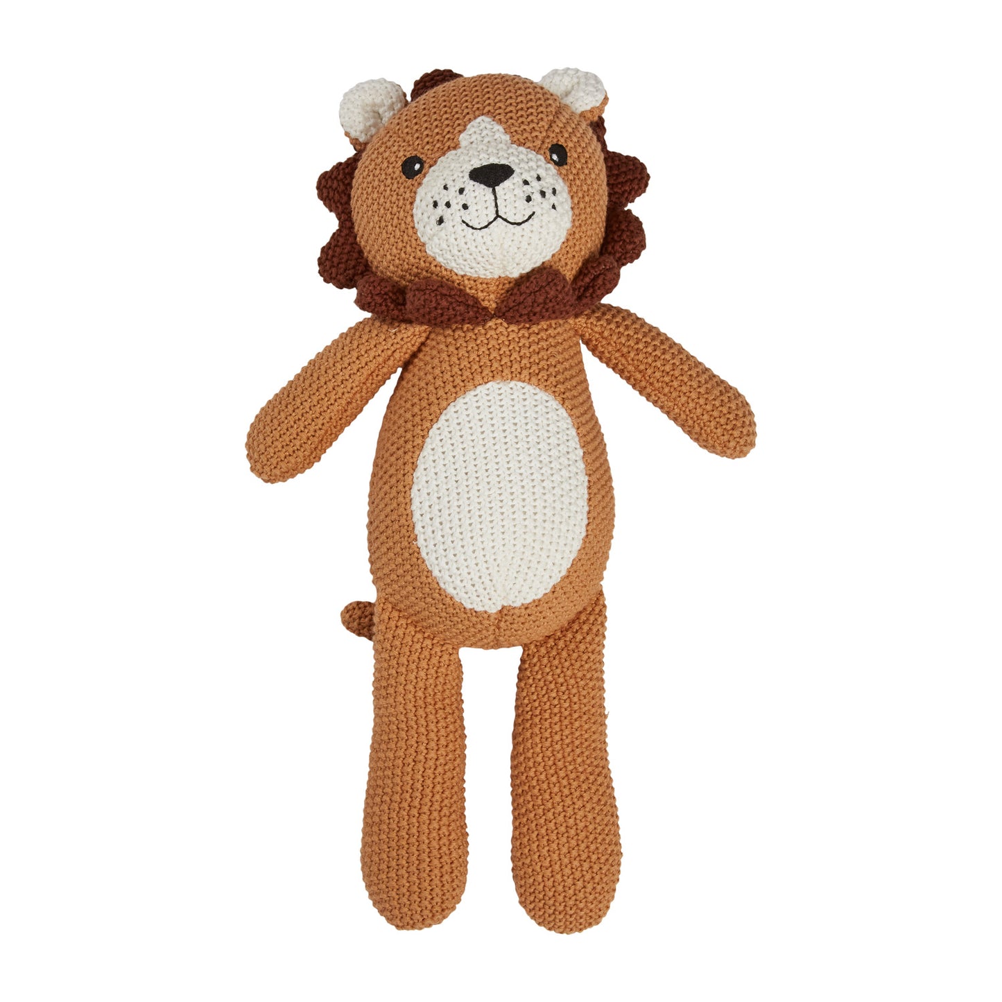 Lenny Lion Knitted Plush Toy