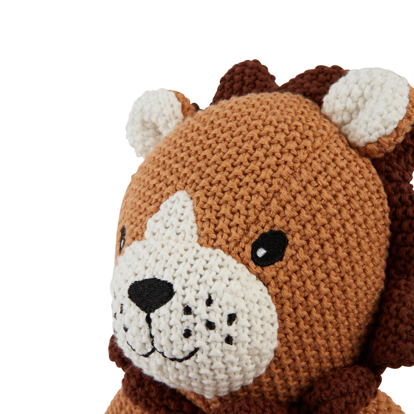 Lenny Lion Knitted Plush Toy