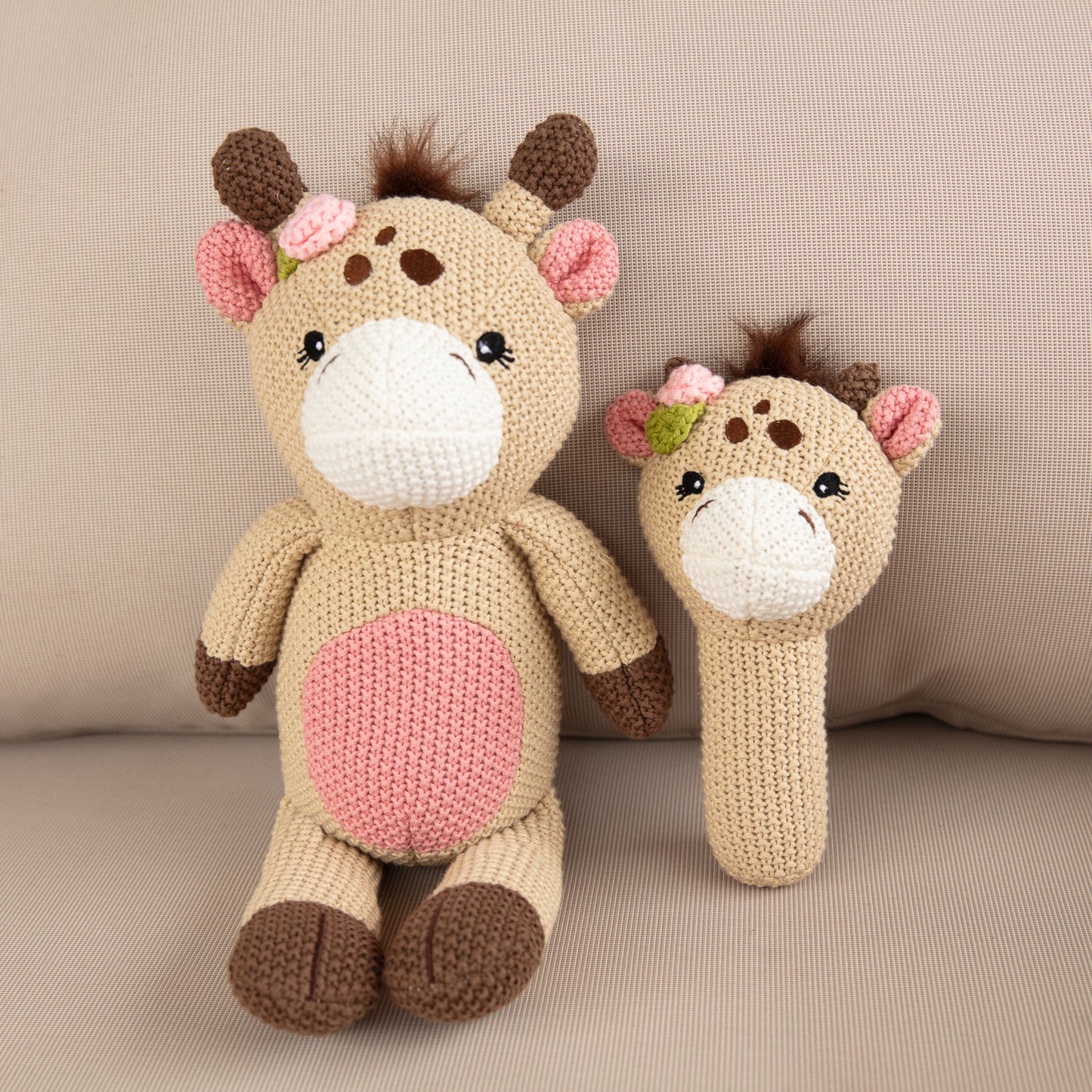 Gigi Giraffe Knitted Plush Toy