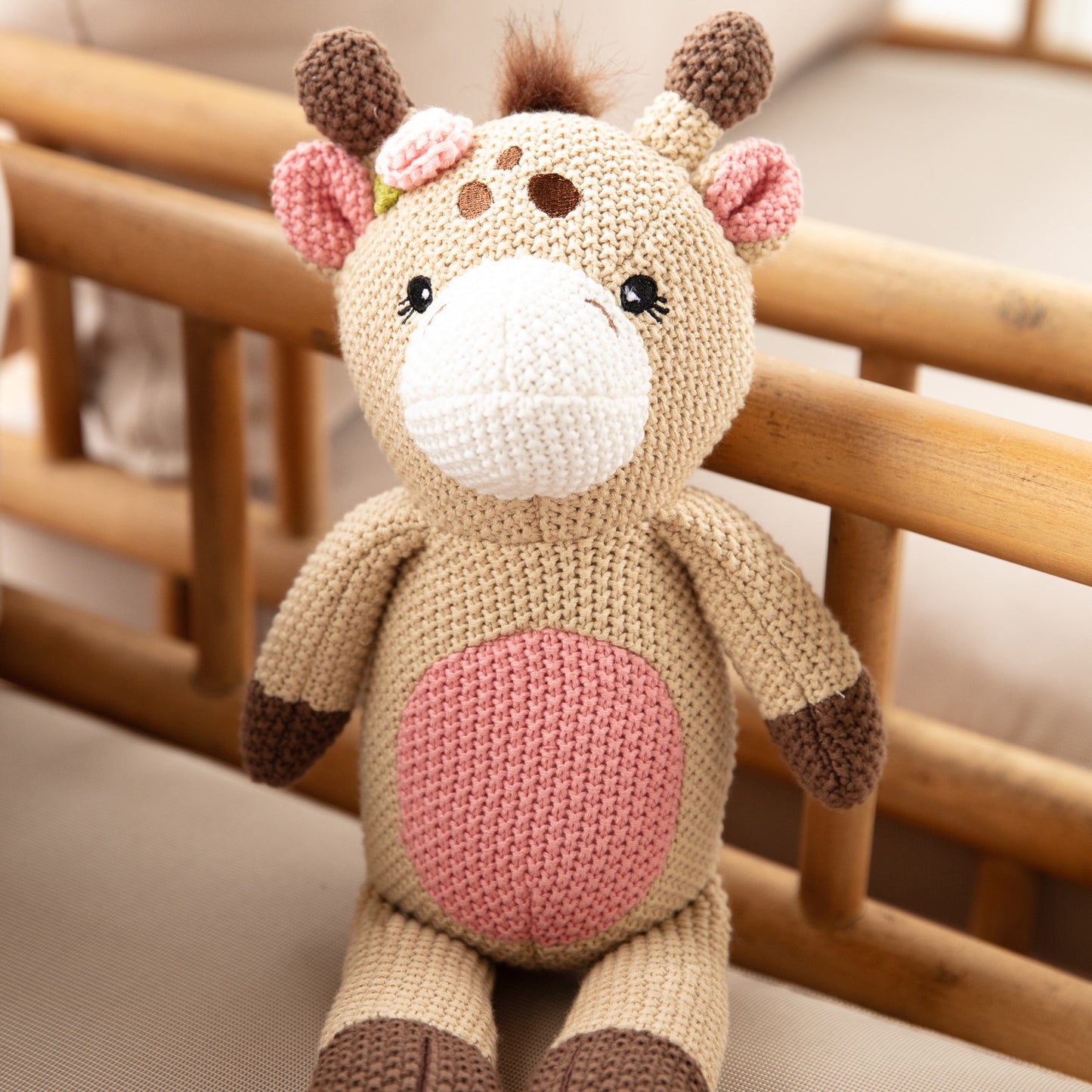 Gigi Giraffe Knitted Plush Toy