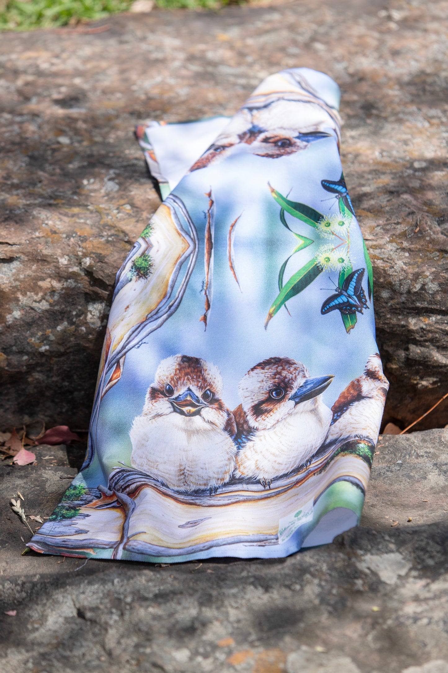 Babies Of The Bush - Kookaburra Kitchen Towel