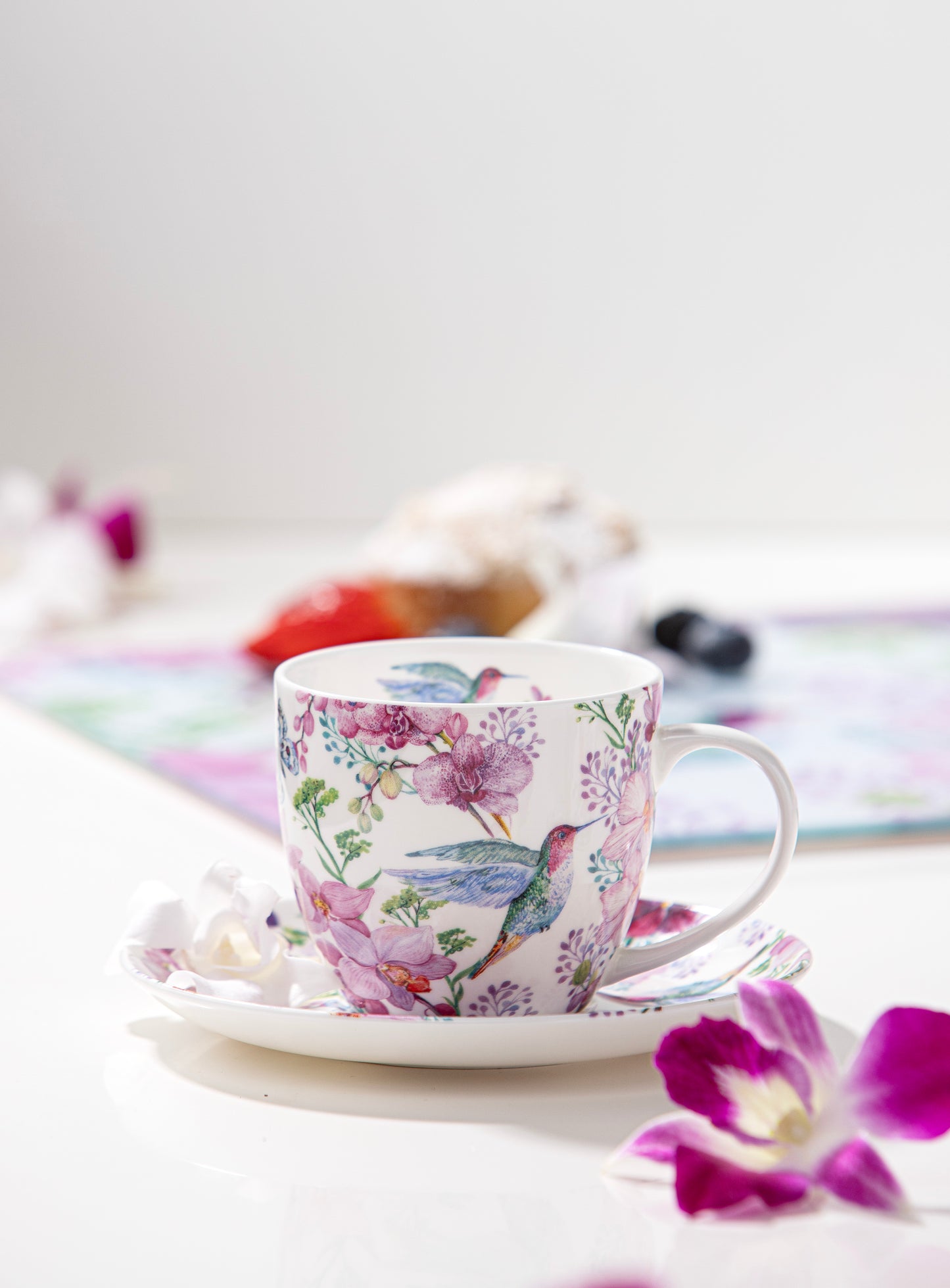 Birds & Blooms - Cup & Saucer