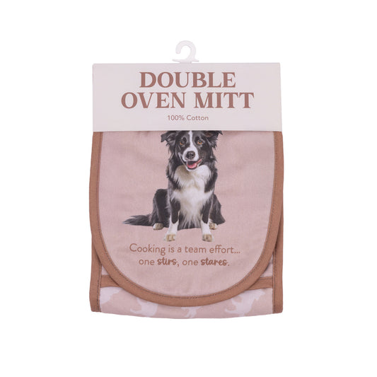 Cook's Companion Oven Mitt - Border Collie