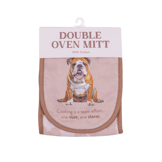 Cook's Companion Oven Mitt - Bulldog