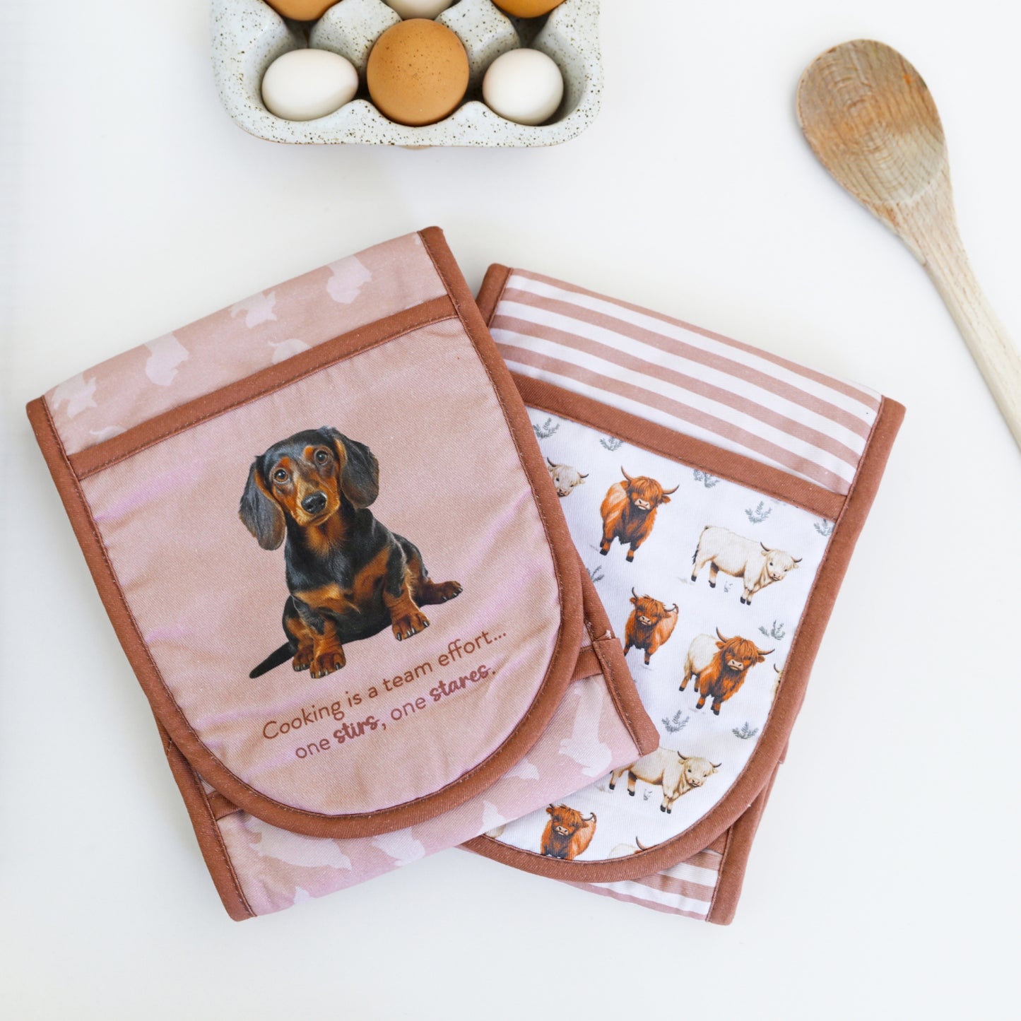 Cook's Companion Oven Mitt - Dachshund