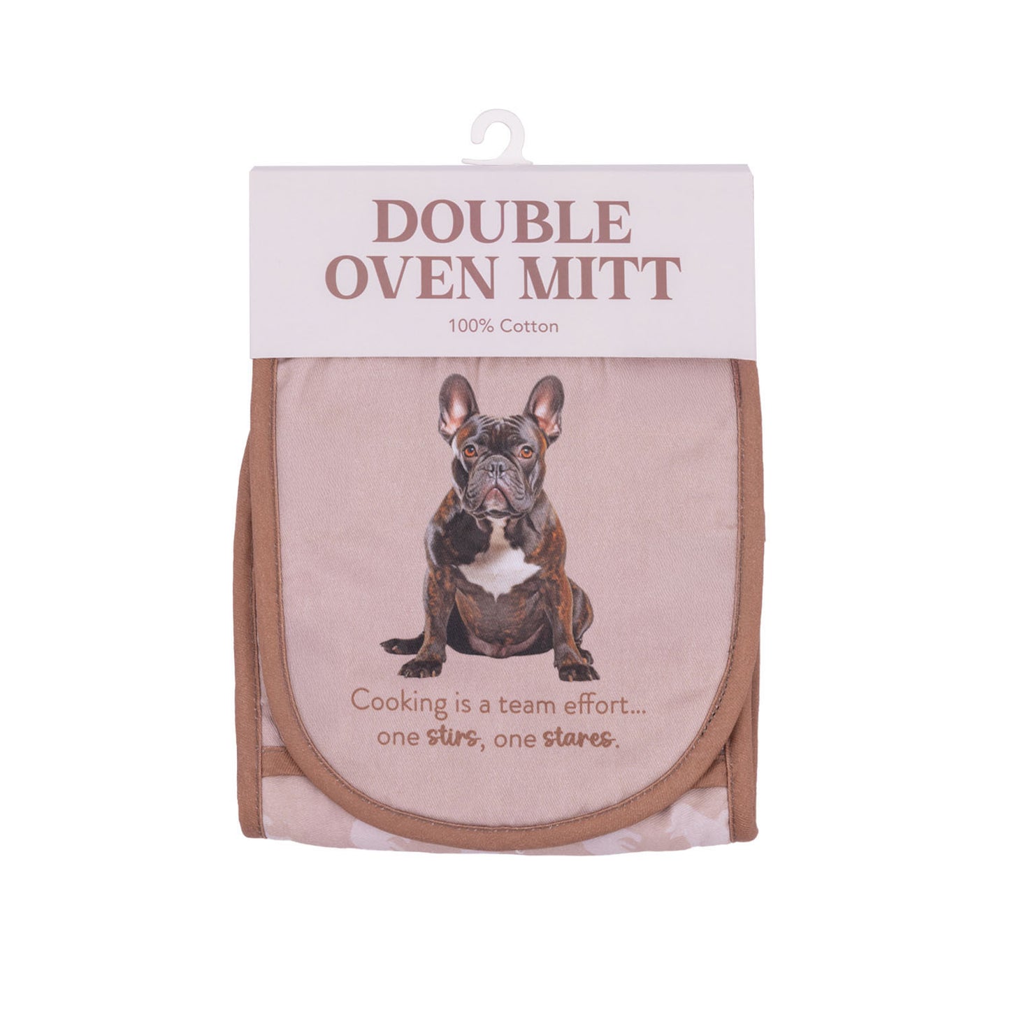 Cook's Companion Oven Mitt - French Bulldog