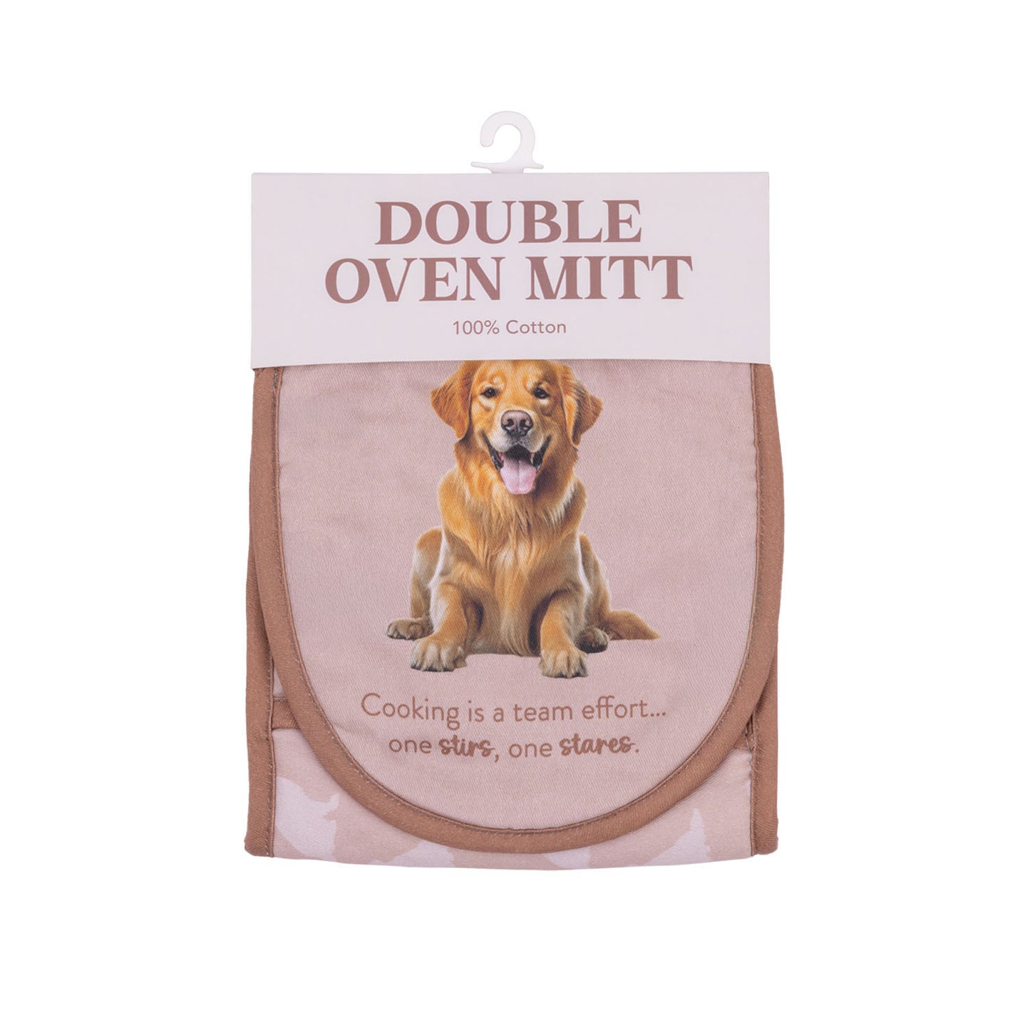 Cook's Companion Oven Mitt - Golden Retriever