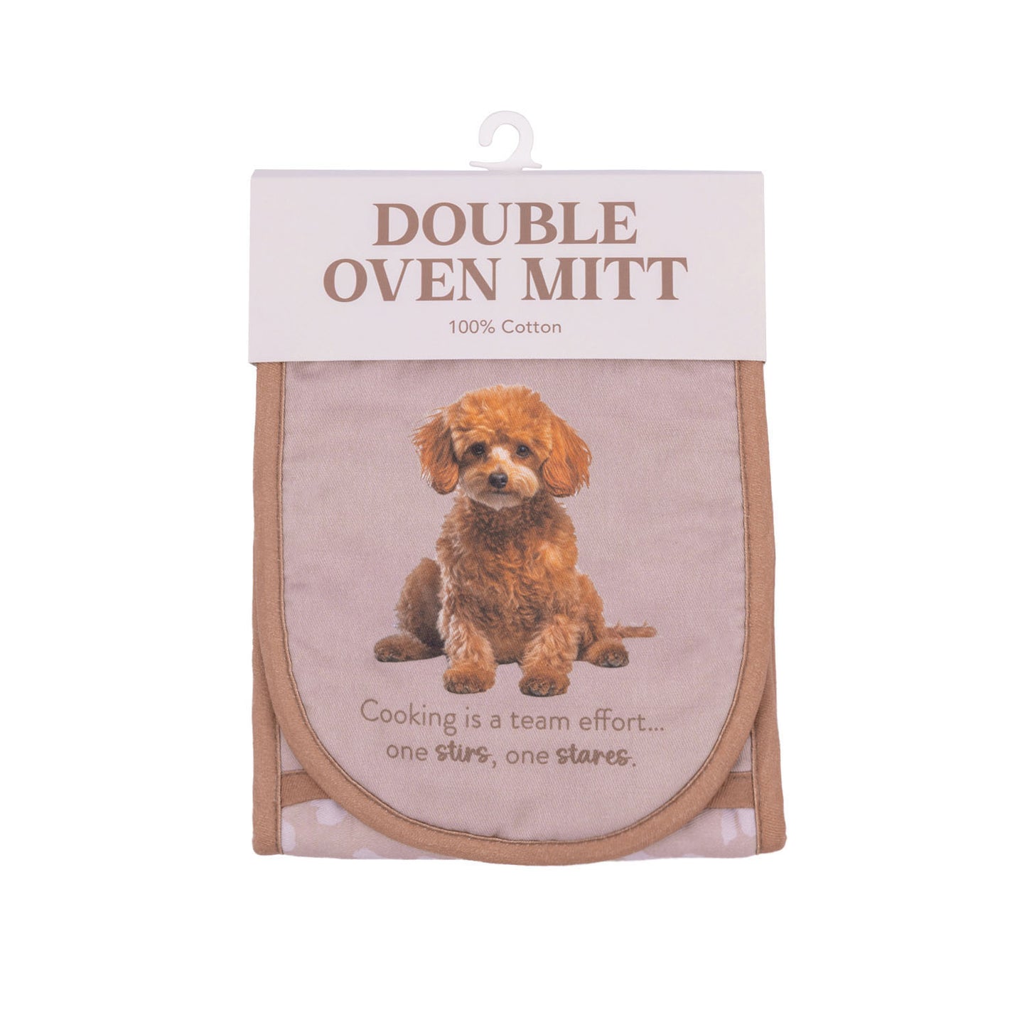 Cook's Companion Oven Mitt - Poodle