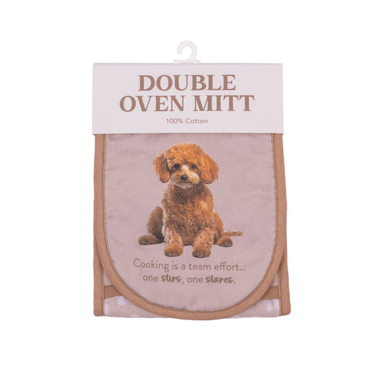 Cook's Companion Oven Mitt - Poodle