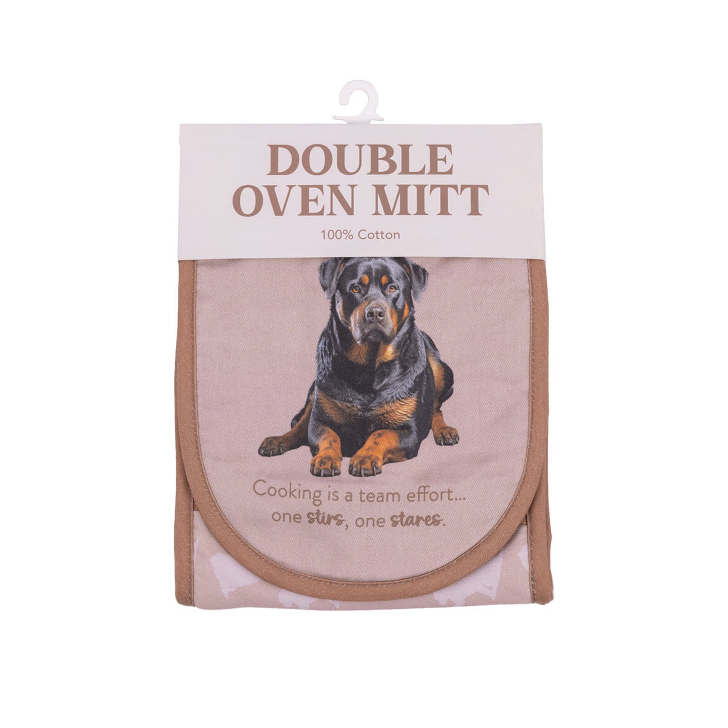 Cook's Companion Oven Mitt - Rottweiler
