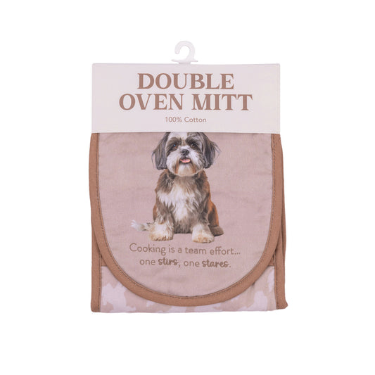 Cook's Companion Oven Mitt - Shih Tzu