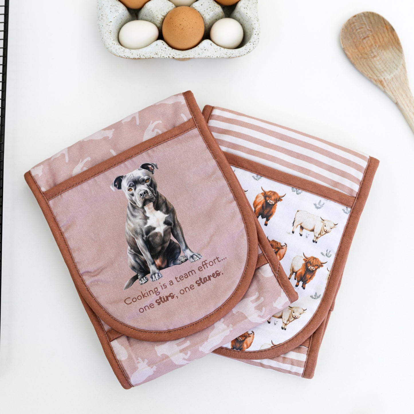 Cook's Companion Oven Mitt - Staffy