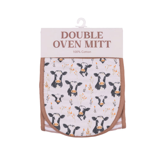 Cook's Companion Oven Mitt - Cow
