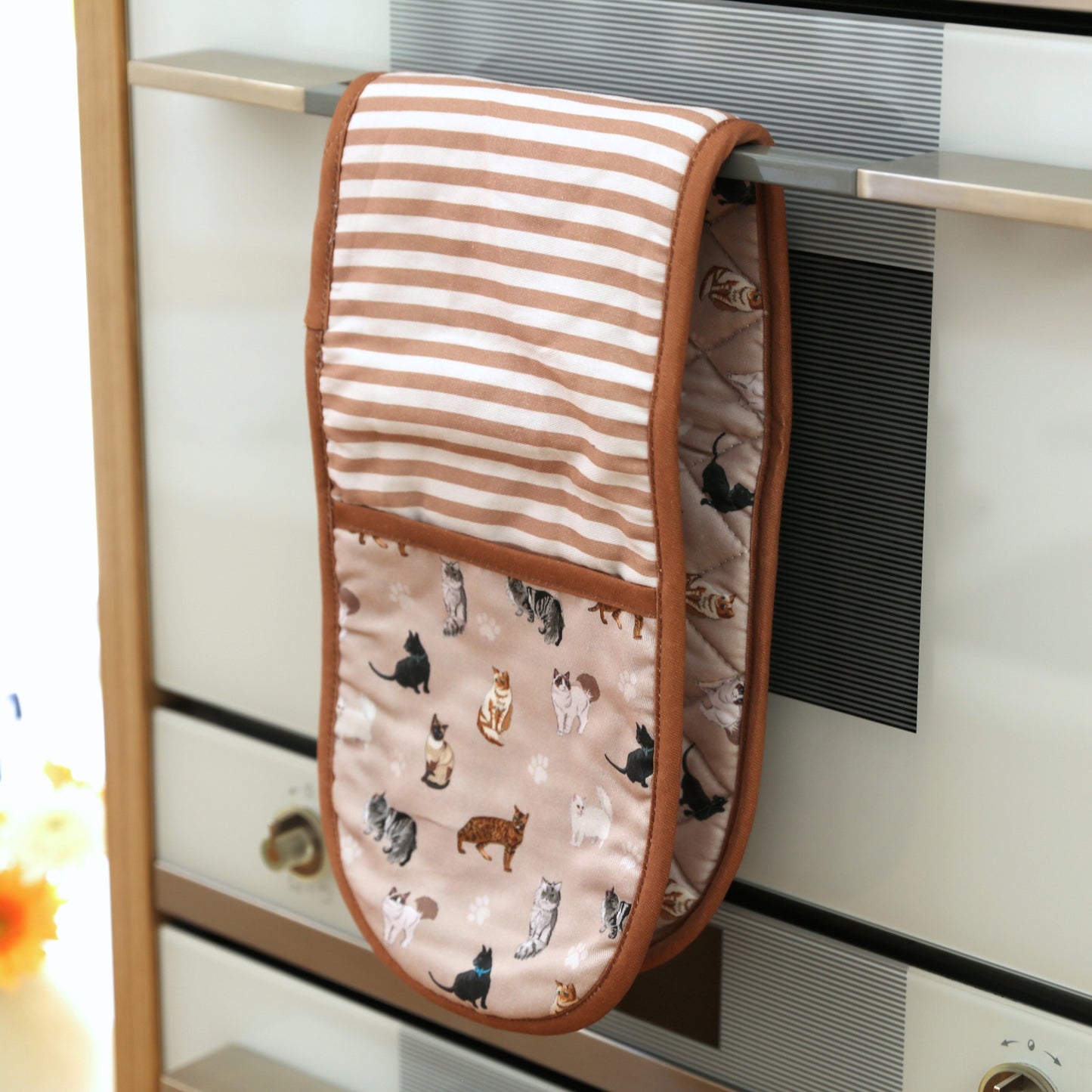 Cook's Companion Oven Mitt - Cat