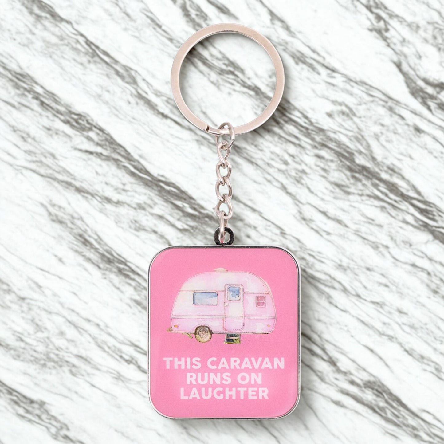 Caravan Laughter Keychain