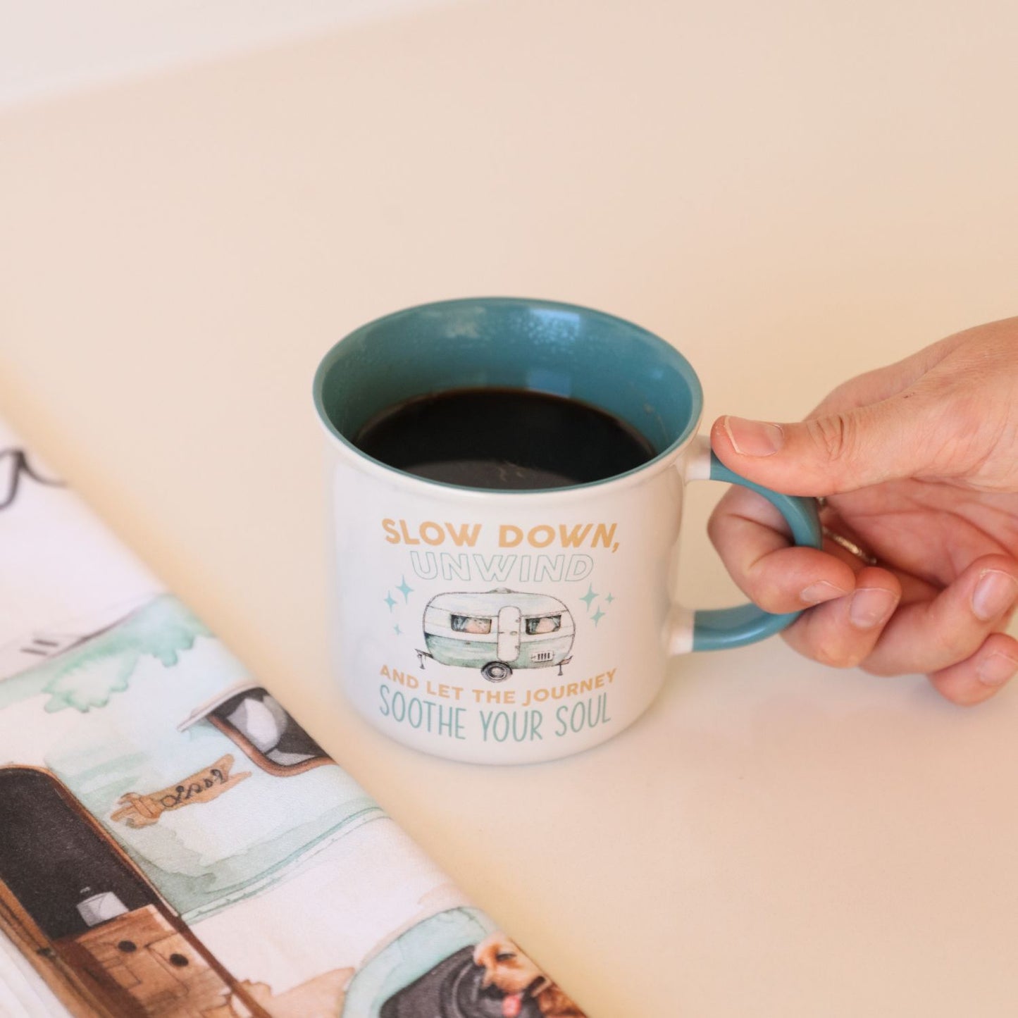 Caravan ‘Slow Down’ Mug