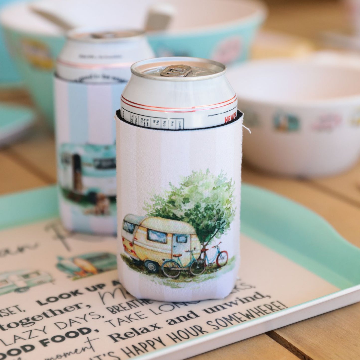 Caravan ‘On The Road’ Stubby Cooler
