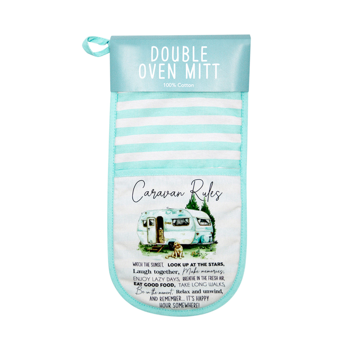 Caravan Double Oven Mitt