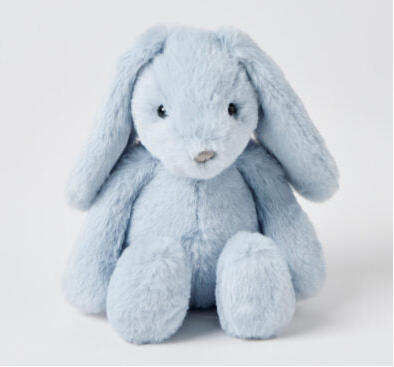 Blue Plush Bunny