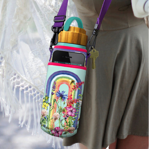 Insulated Carry All Bag - Wildflower Rainbow