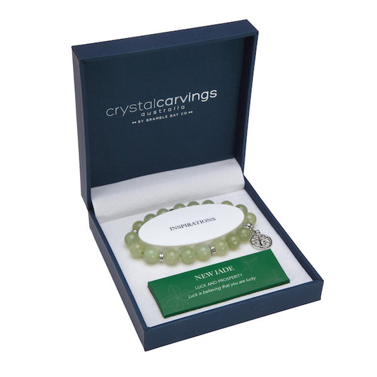 Tree of Life Bracelet - New Jade