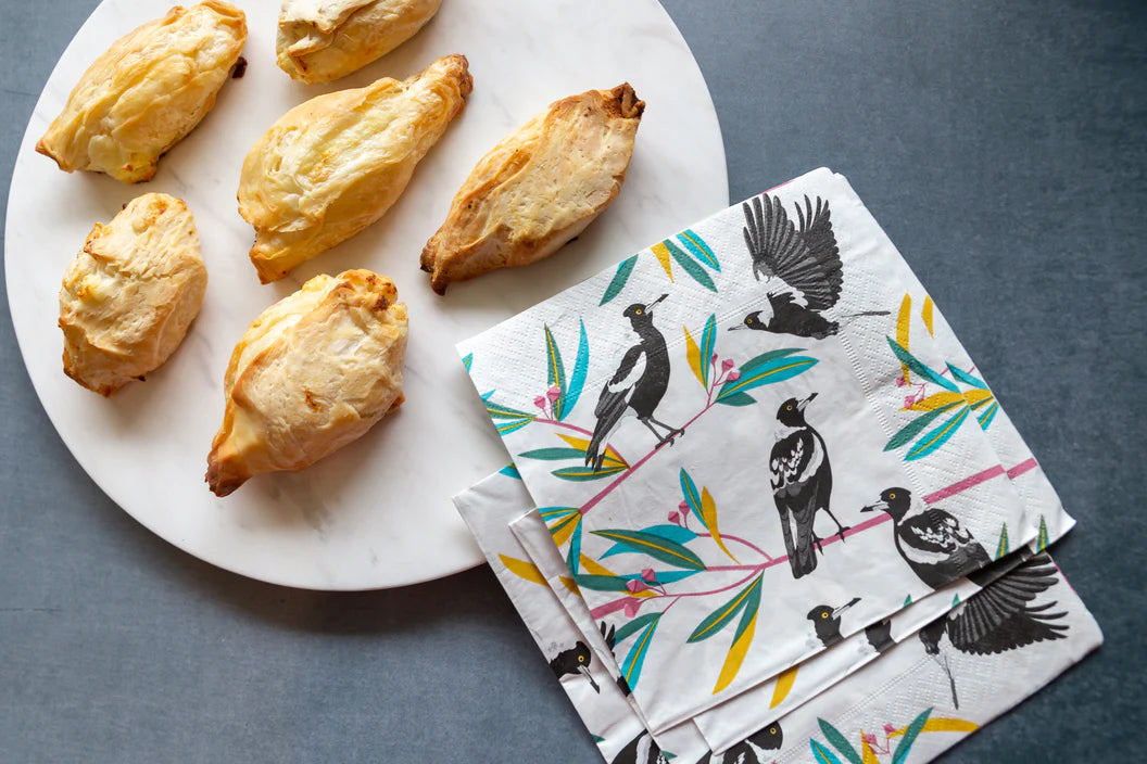 Paper Napkins - Magpies (Pack of 20)
