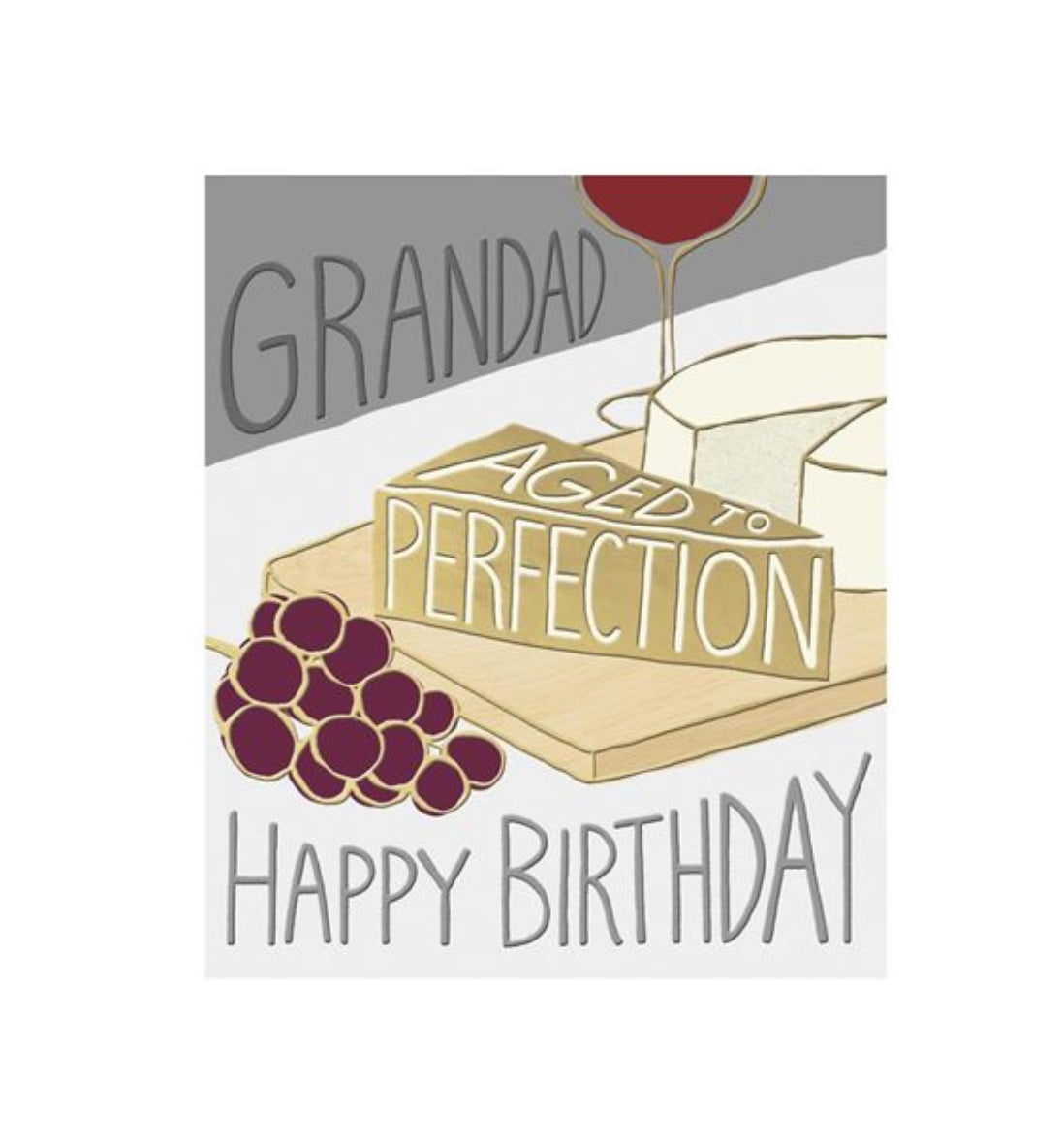 Card - Grandad, Happy Birthday (Aged To Perfection)