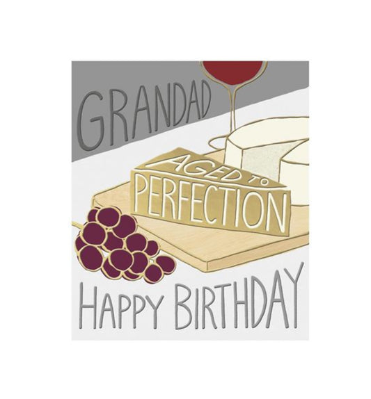 Card - Grandad, Happy Birthday (Aged To Perfection)