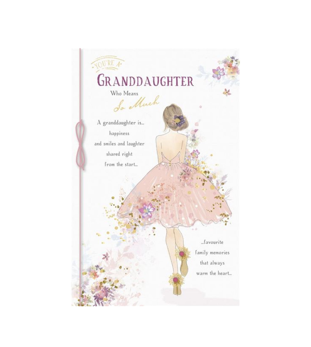 Card - You’re A Granddaughter Who Means So Much