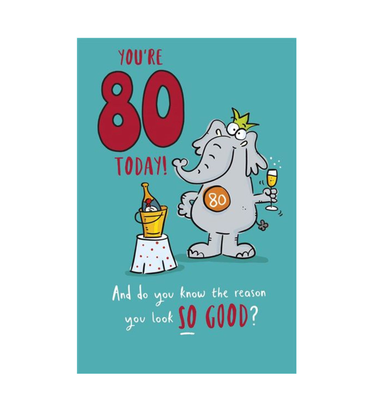 Card - You’re 80 Today!