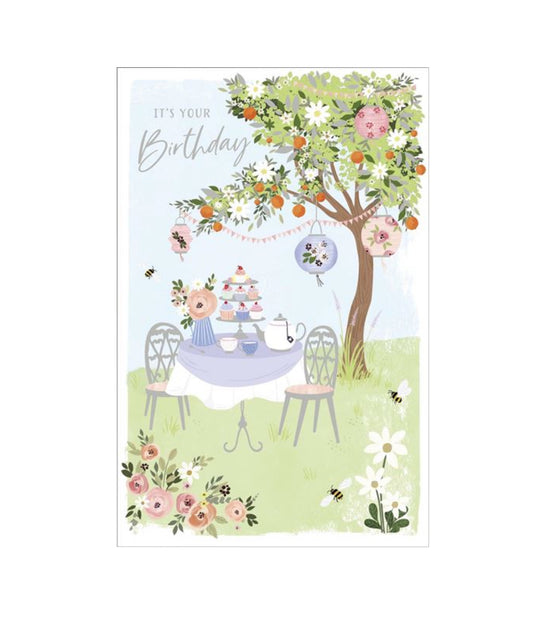 Card - It’s Your Birthday (Garden Tea Party)