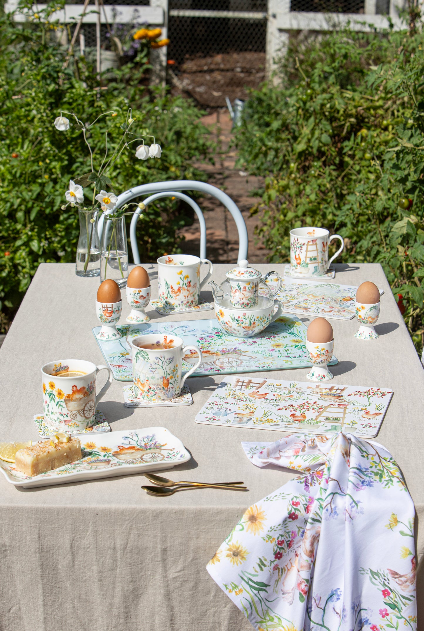 Garden Hens - Placemat 6PK