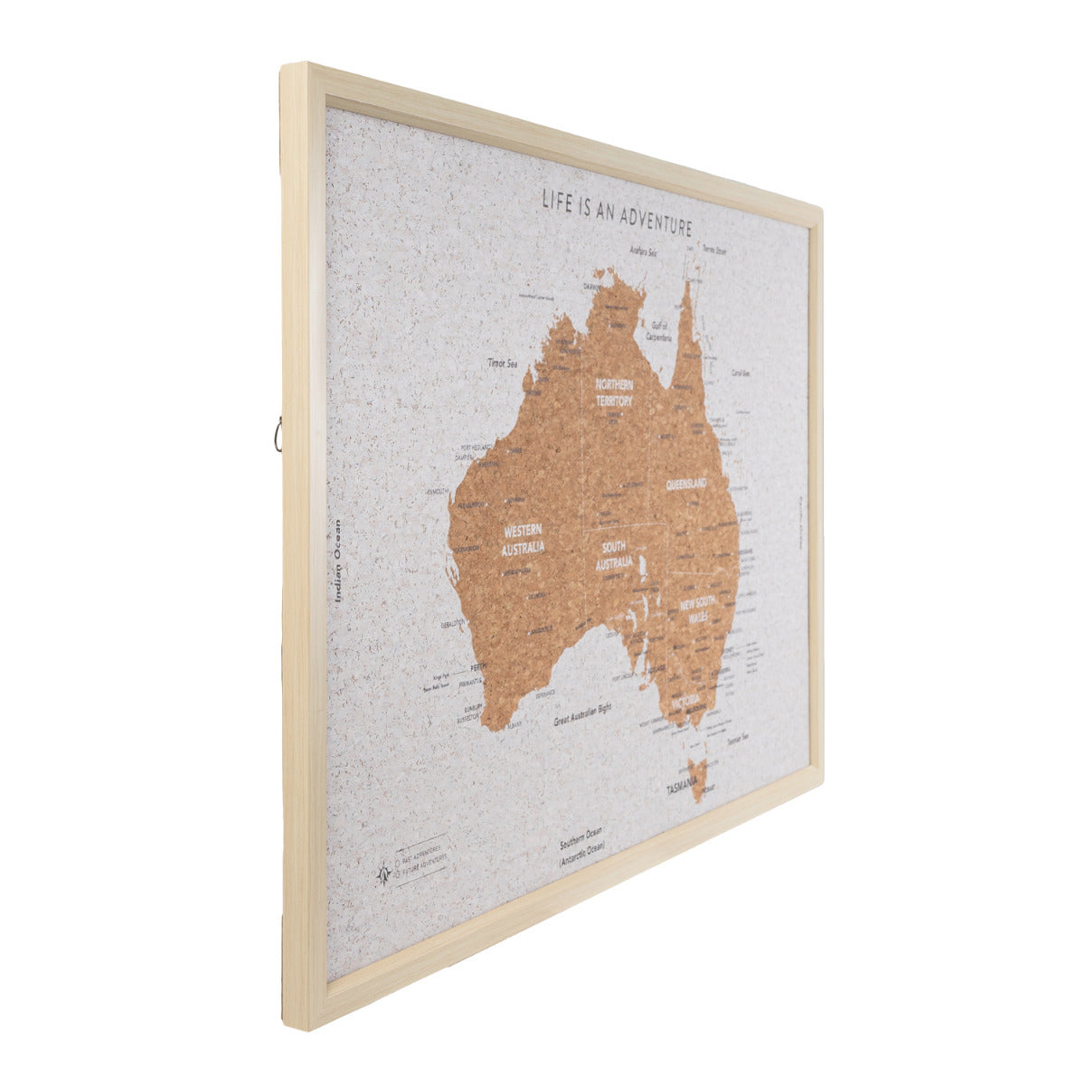 Large Travel Board - Australia Map