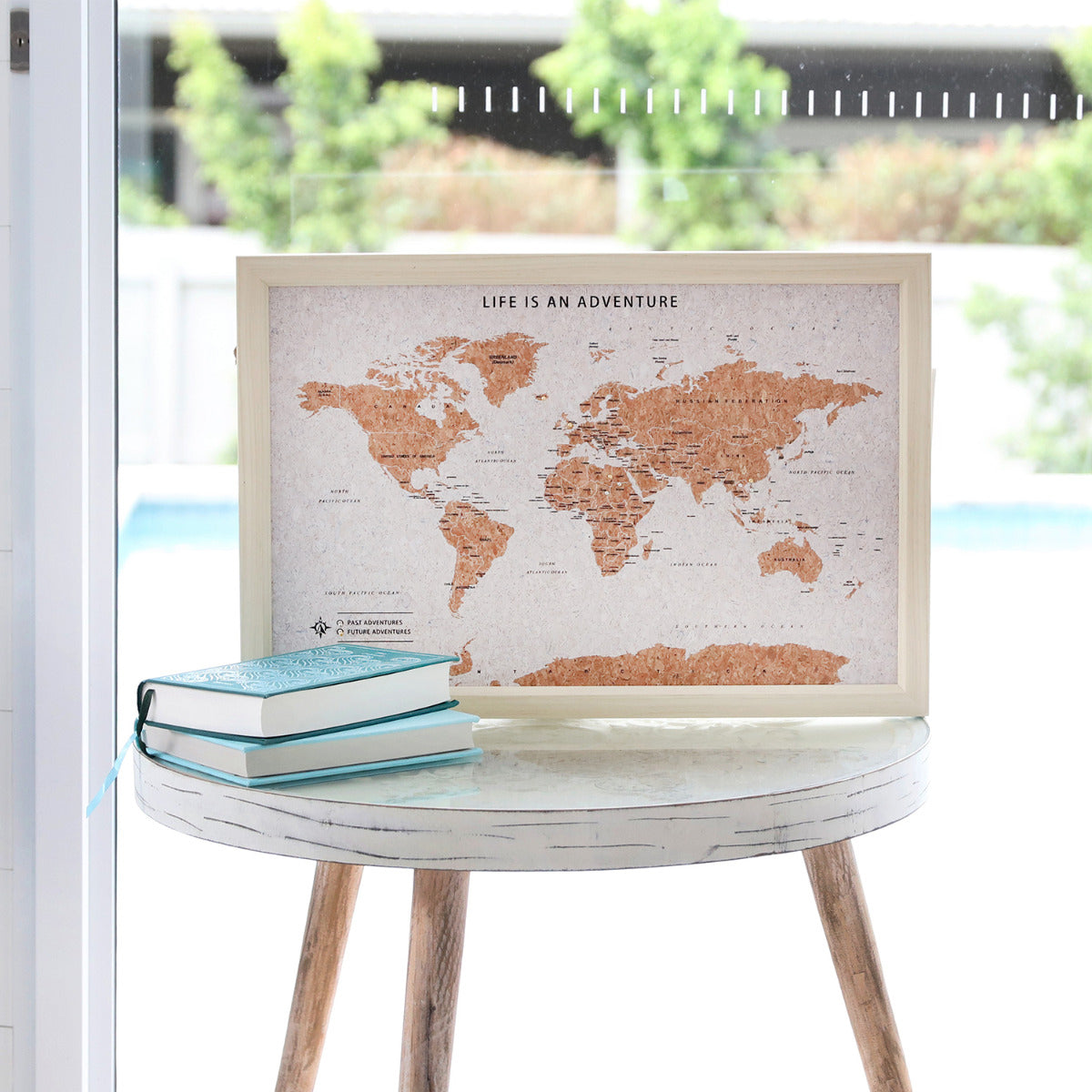 Small Travel Board - World Map