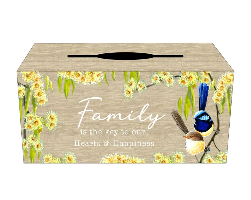 Nature’s Grace Tissue Box - Family
