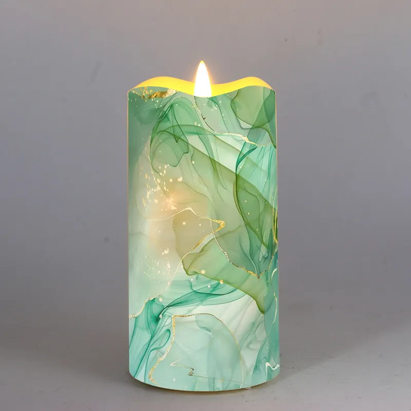 Twilight LED Candle - Mystic Green