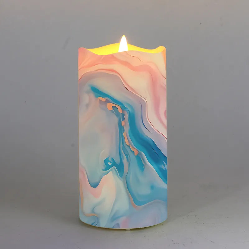 Twilight LED Candle - Pastel Glow