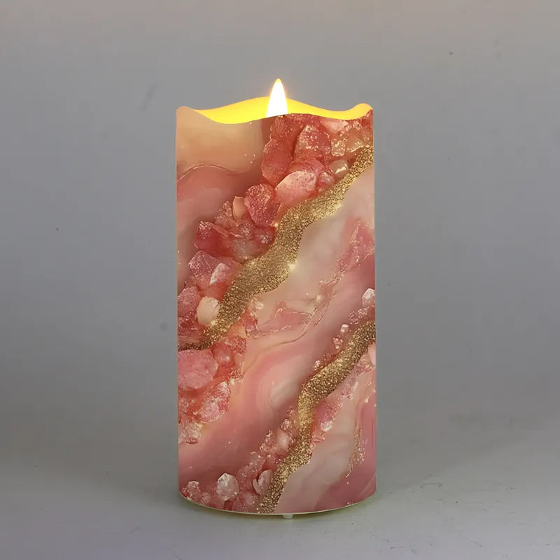 Twilight LED Candle - Rose Radiance