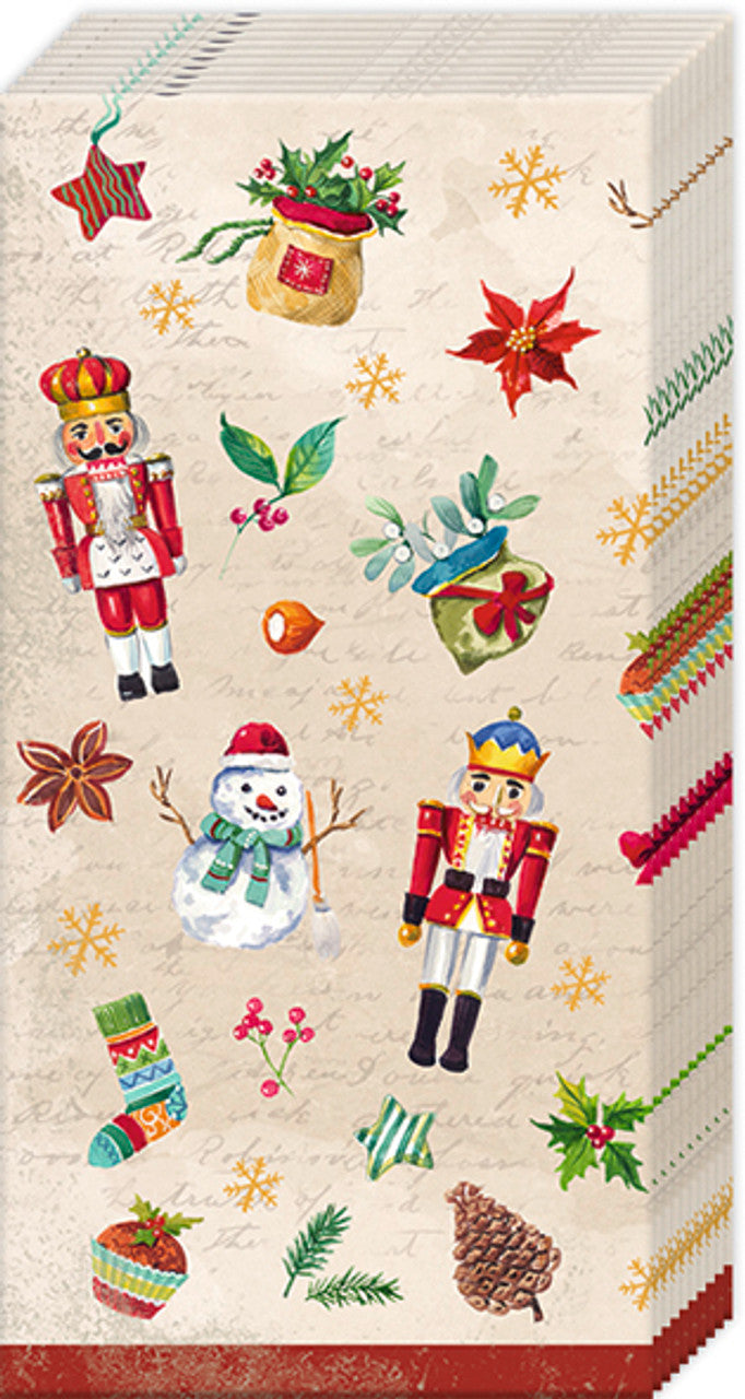 Christmas Pocket Tissues - Festive Tradition