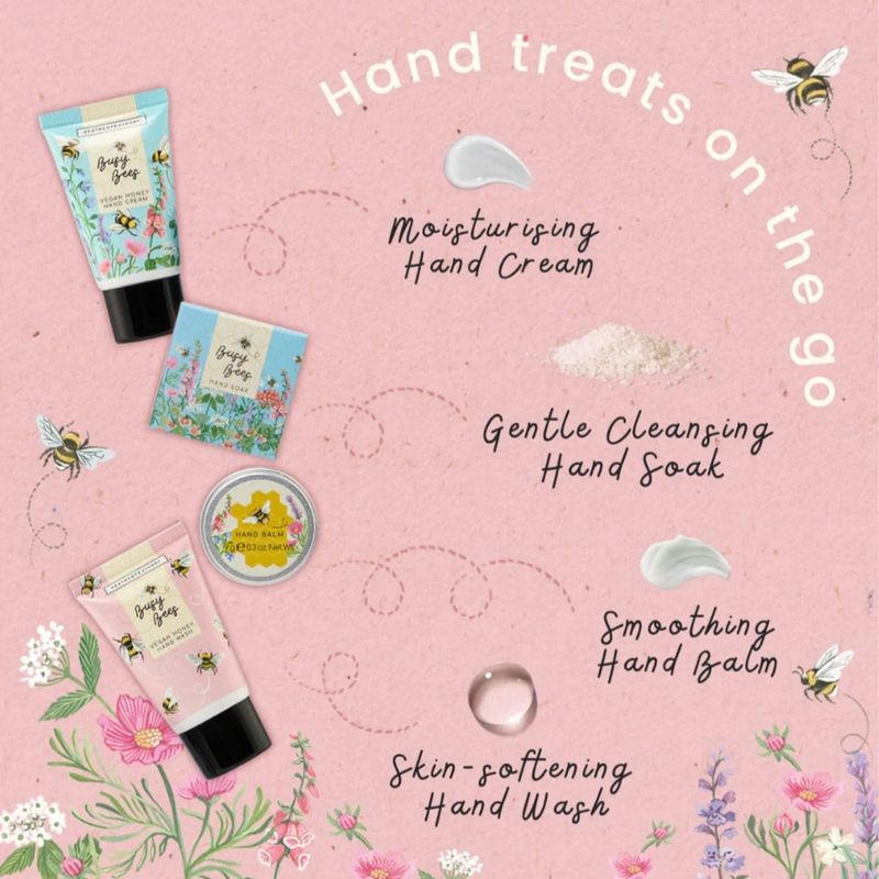 Heathcote & Ivory - Busy Bees Mini Hand Care Set