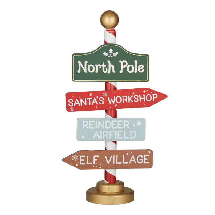 North Pole Sign