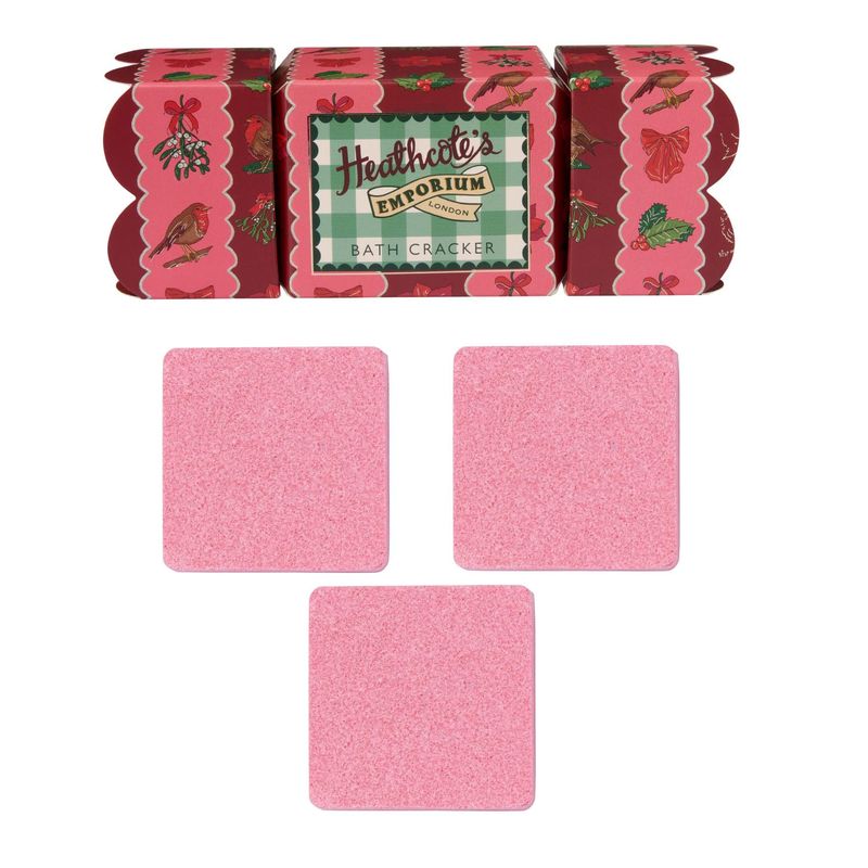 Heathcote's Emporium - Festive Bath Bomb Cracker