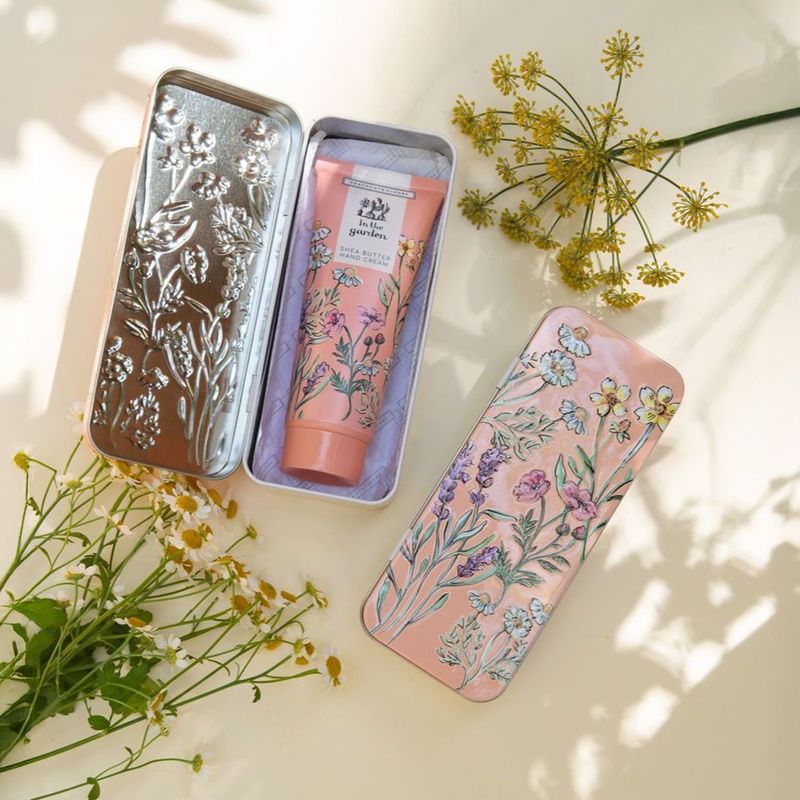 Heathcote & Ivory - In the Garden Hand Cream in Tin