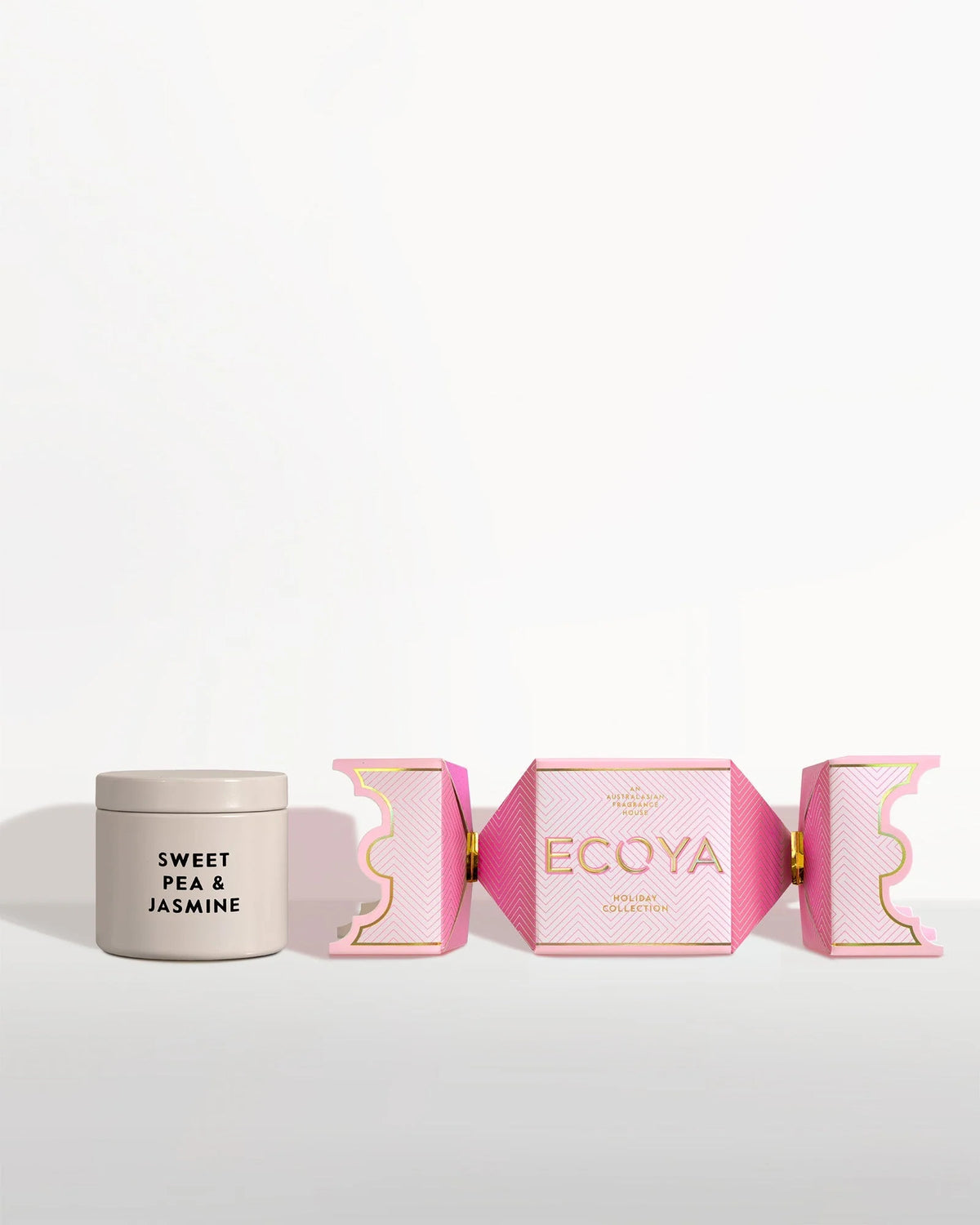 ECOYA Bon Bon Mini Tin Candle - Sweet Pea & Jasmine