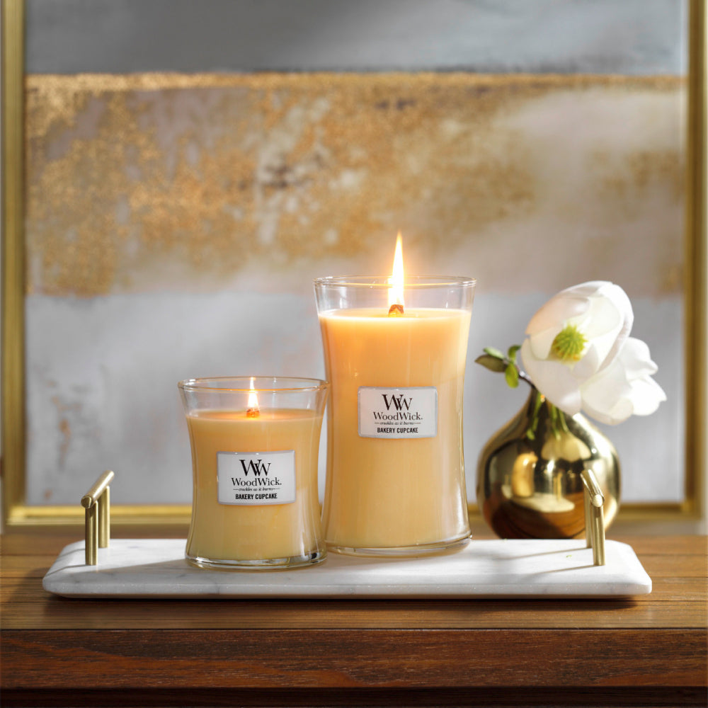 WoodWick Large Candle - Bakery Cupcake