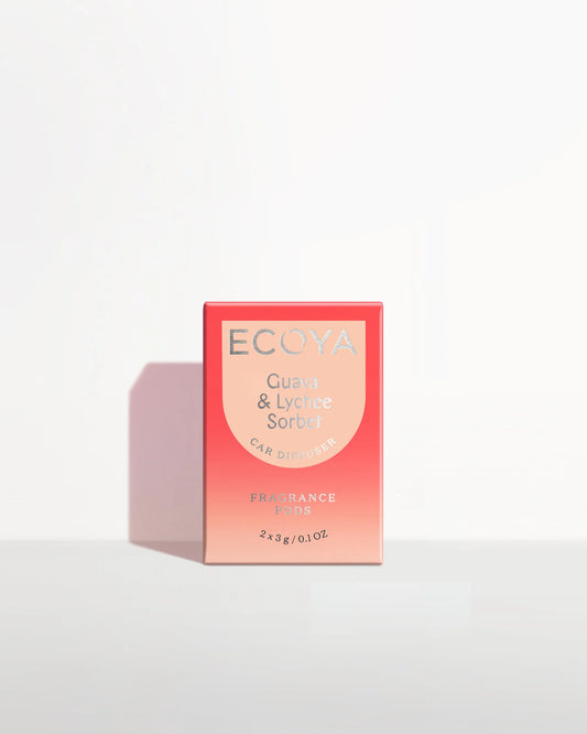 ECOYA Car Diffuser Refill - Guava & Lychee Sorbet