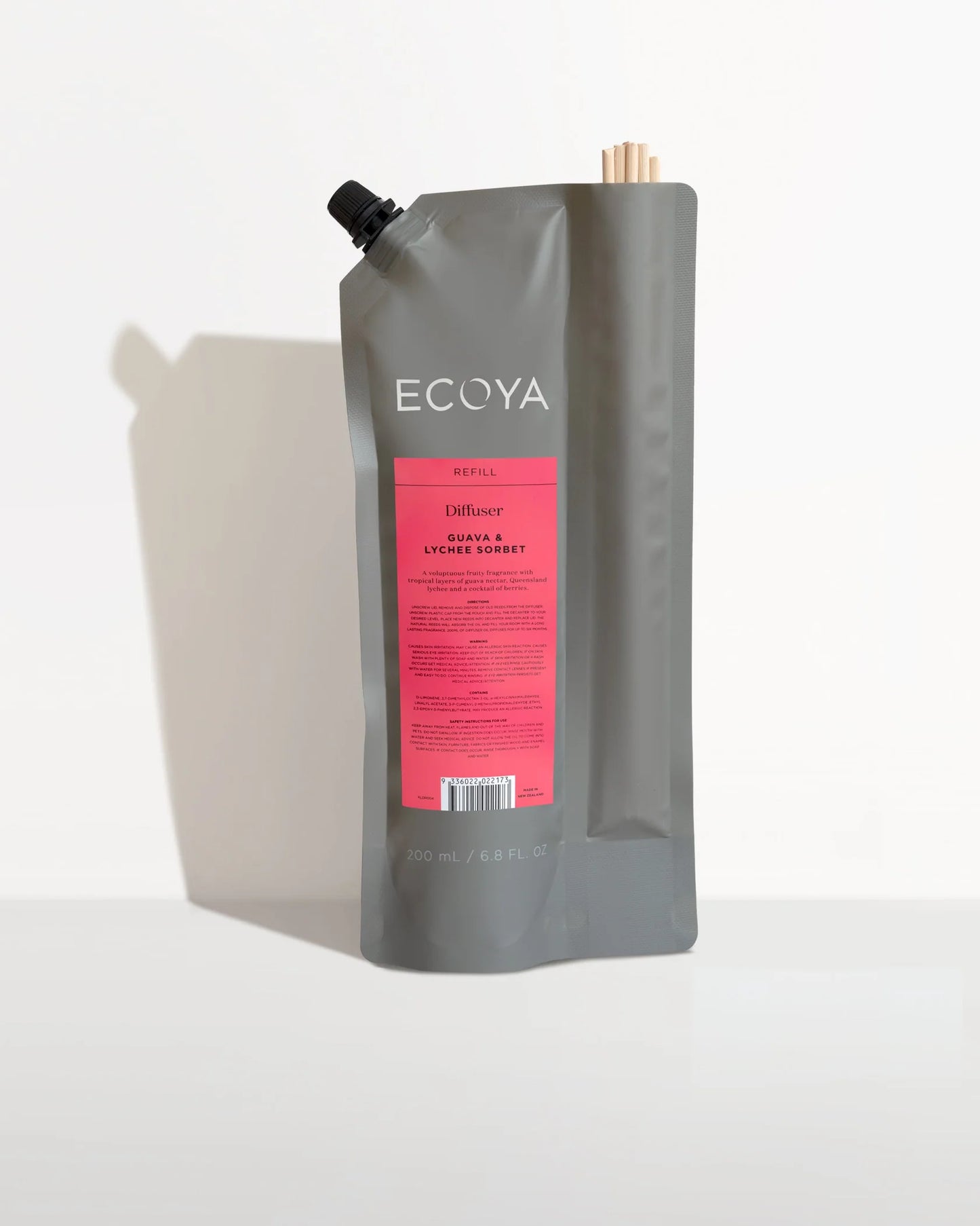 ECOYA Diffuser Refill 200ml - Guava & Lychee Sorbet